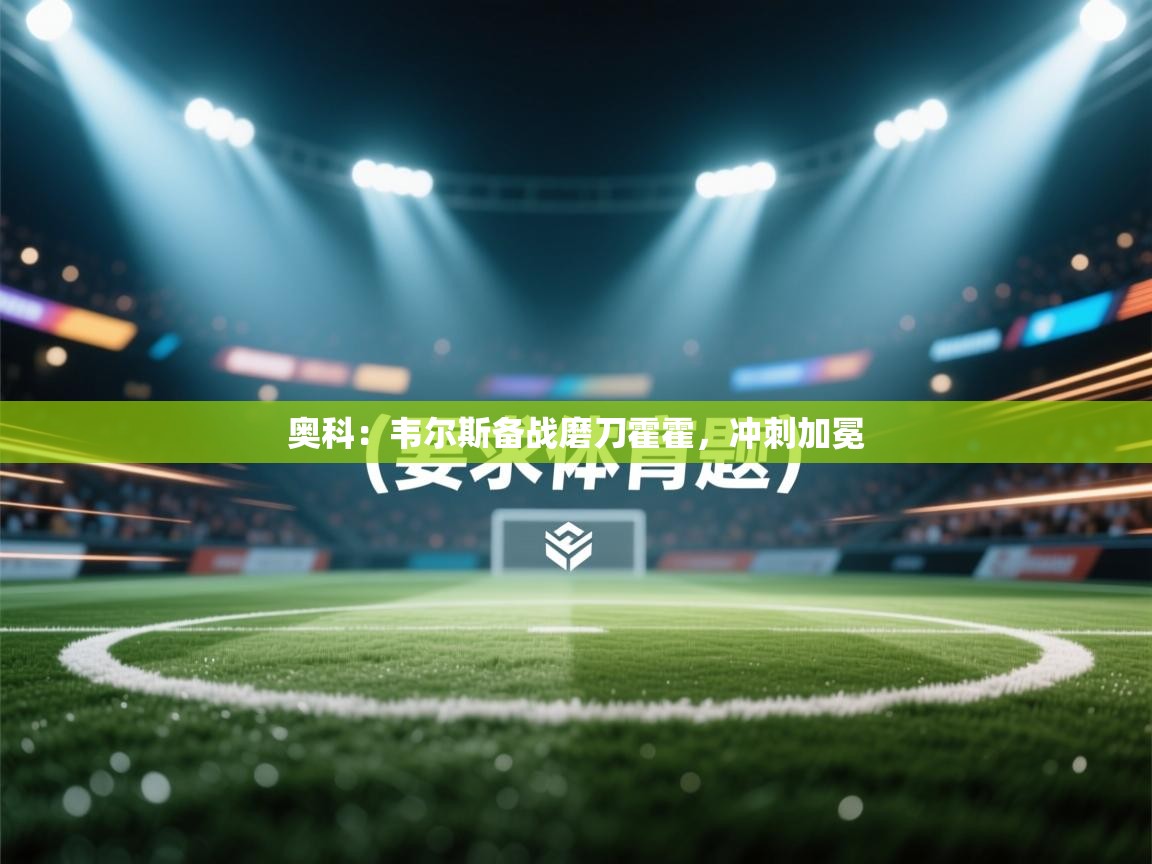 奥科:韦尔斯备战磨刀霍霍,冲刺加冕 第1张