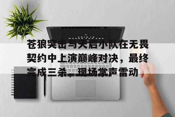 开云体育官网-苍狼突击与天启小队在无畏契约中上演巅峰对决，最终完成三杀，现场掌声雷动(兵鬼兵仙兵圣兵神)